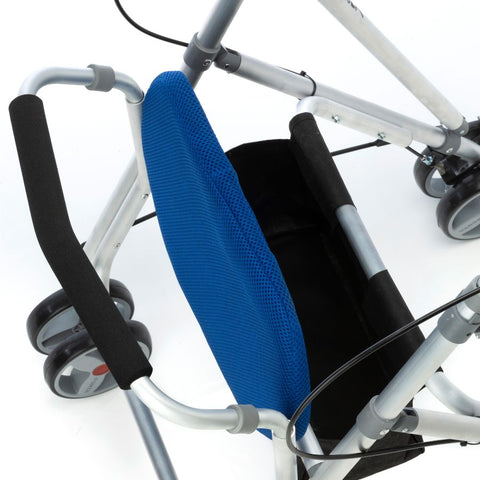 Deambulatore Premium a 4 ruote con freni a leva