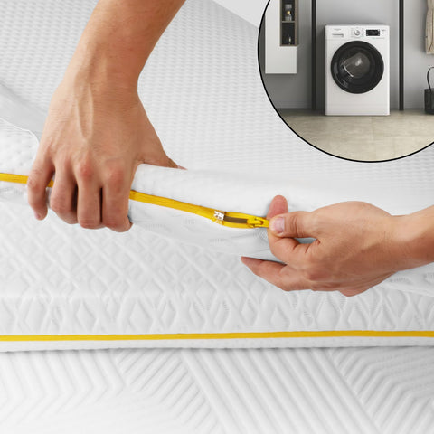 Topper memory foam filo freddo | Doppio lato invierno - estate
