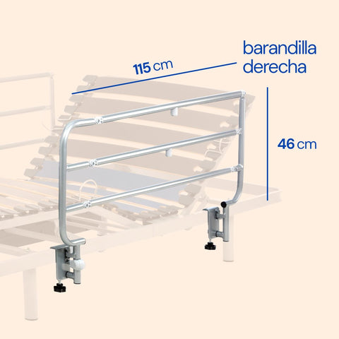 Sponde letto anziani - Sponde destro
