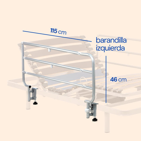 Sponde letto anziani - Sponde sinistro