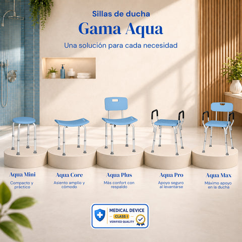 Silla de ducha Aqua Plus